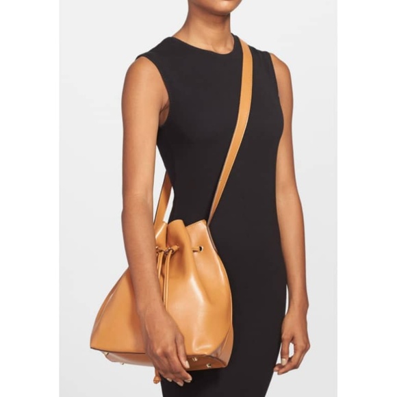 NEW Sole Society 'Nevin' Vegan Leather Bucket - Picture 2 of 8